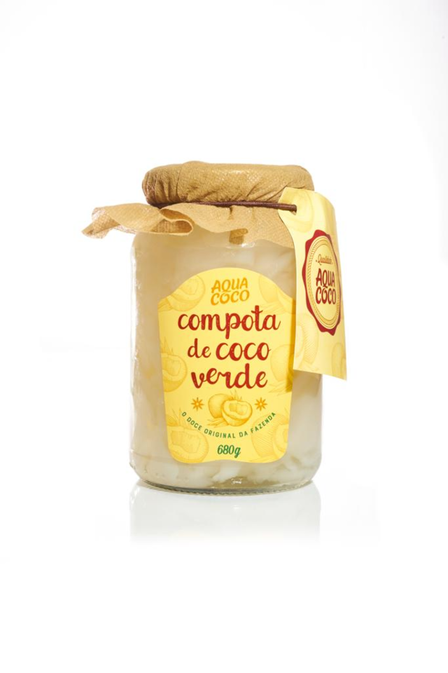 Doce de Coco com Leite e Nozes